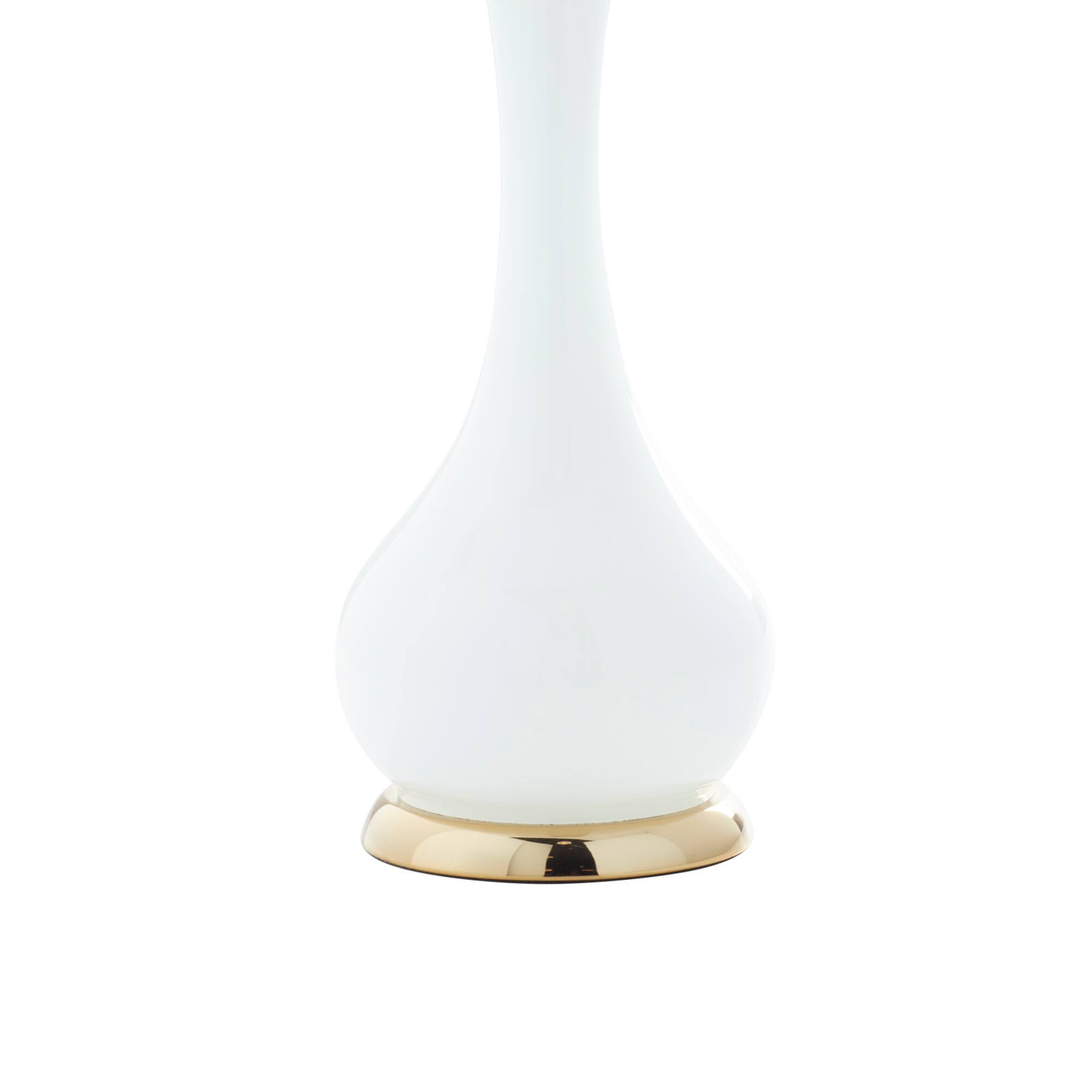 Set of 2 Gold Metal Traditional Table Lamp, 29" x 13" x 13"